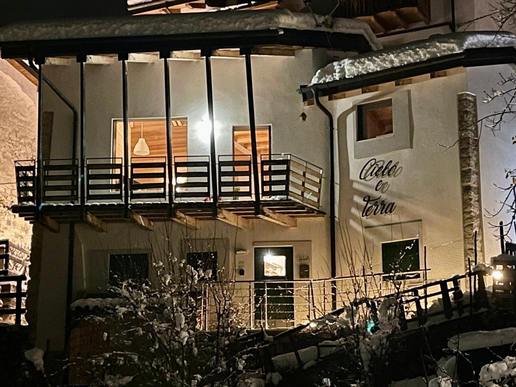 Cielo E Terra Chalet Zencheri Con Vista Panoramica Piazza  Luaran gambar